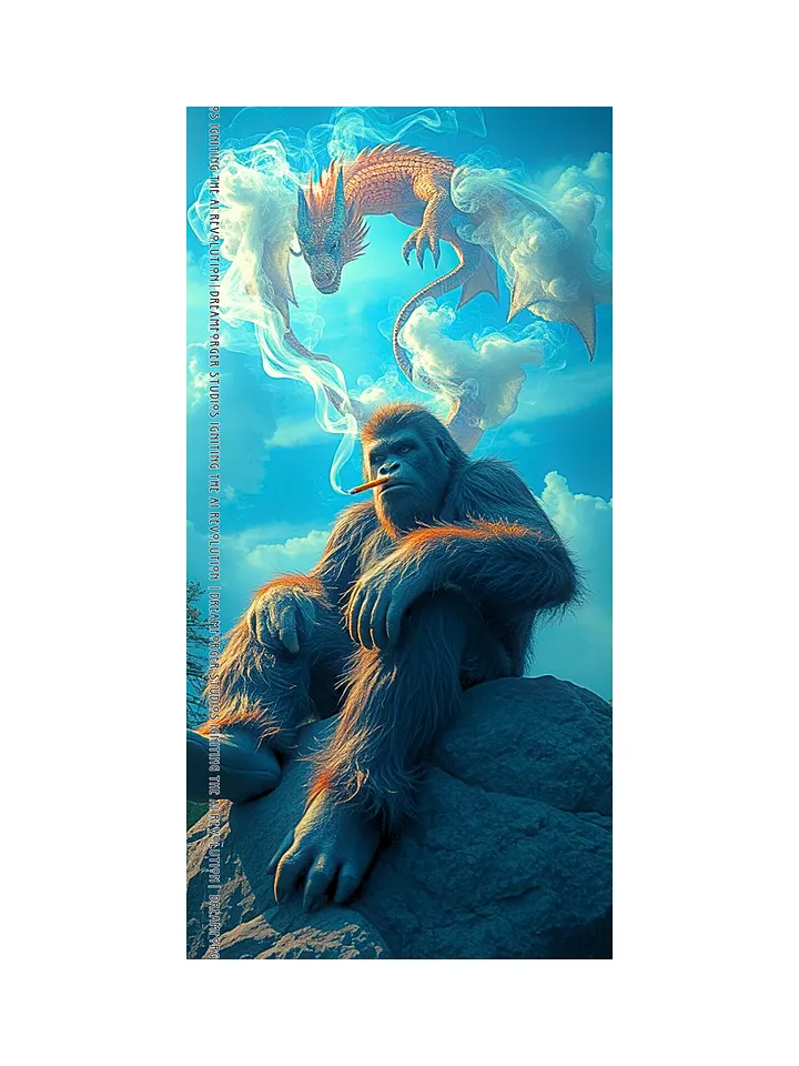 Bigfoot Chronicles: Smokin' Sunset Towel product image (1)