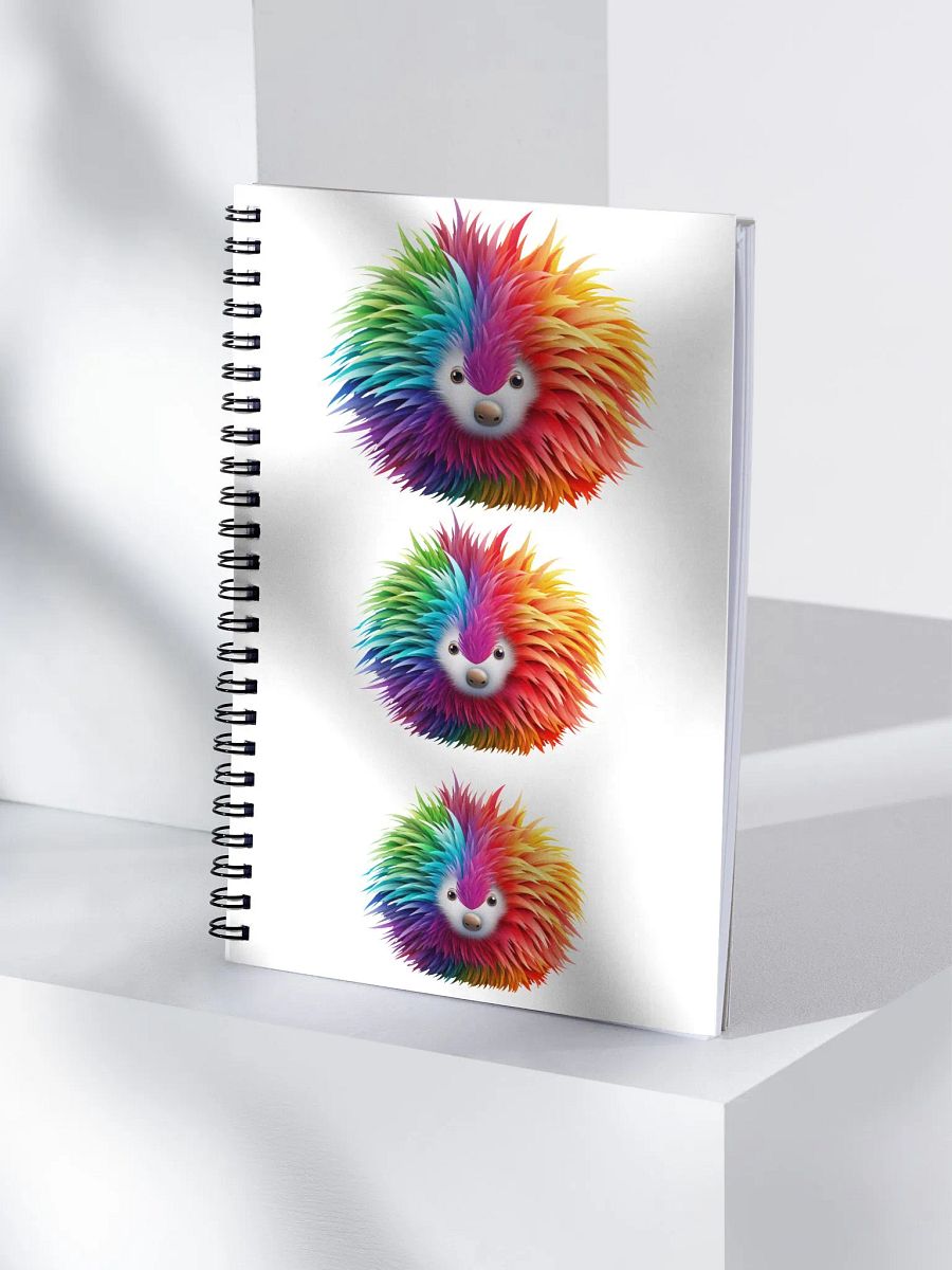Rainbow Hedgehog Notebook product image (3)