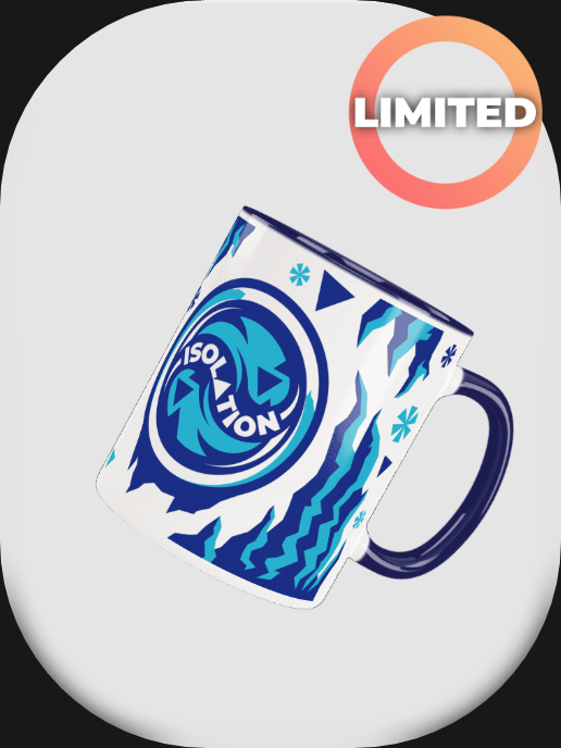 ISOL▲TION — 2024 LOGO — MUG — ICE EDITION product image (1)