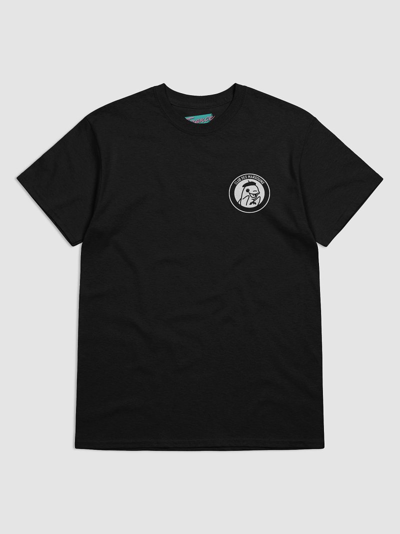 T-shirt ''Club des marsouins'' Logo blanc