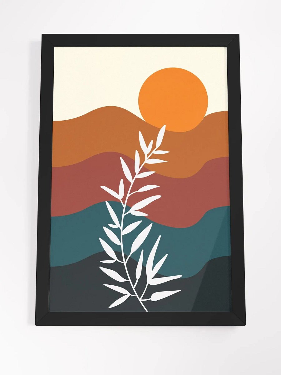 Sundown Serenity Framed Poster product image (33)