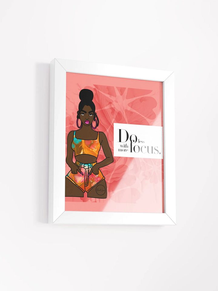 Bold Empowerment: Framed Motivational Art product image (2)