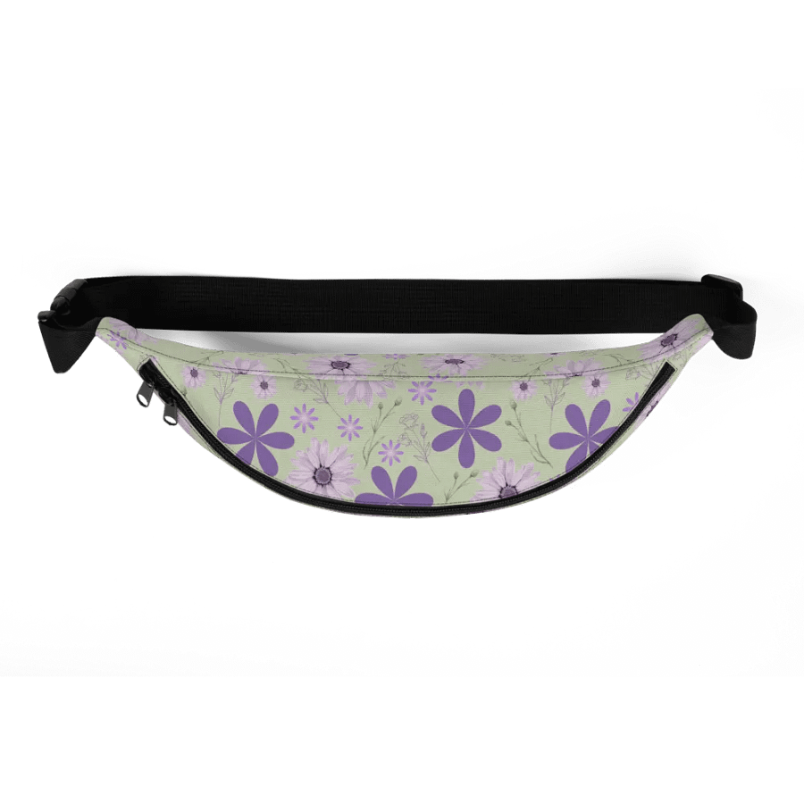 Purple Floral Bliss Fanny Pack product image (9)