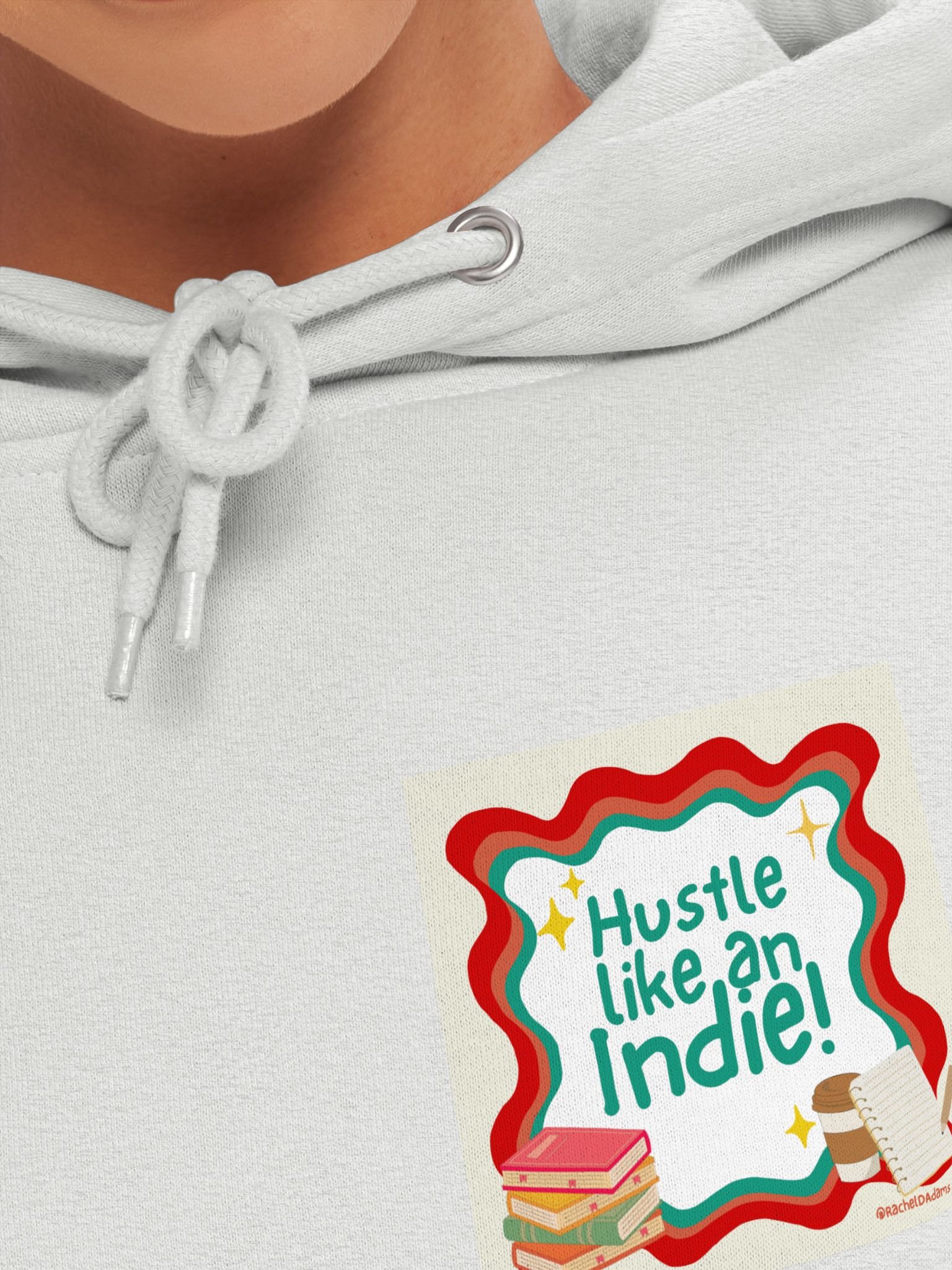 Hustle like an Indie - Author or Writer Premium Hoodie product image (21)