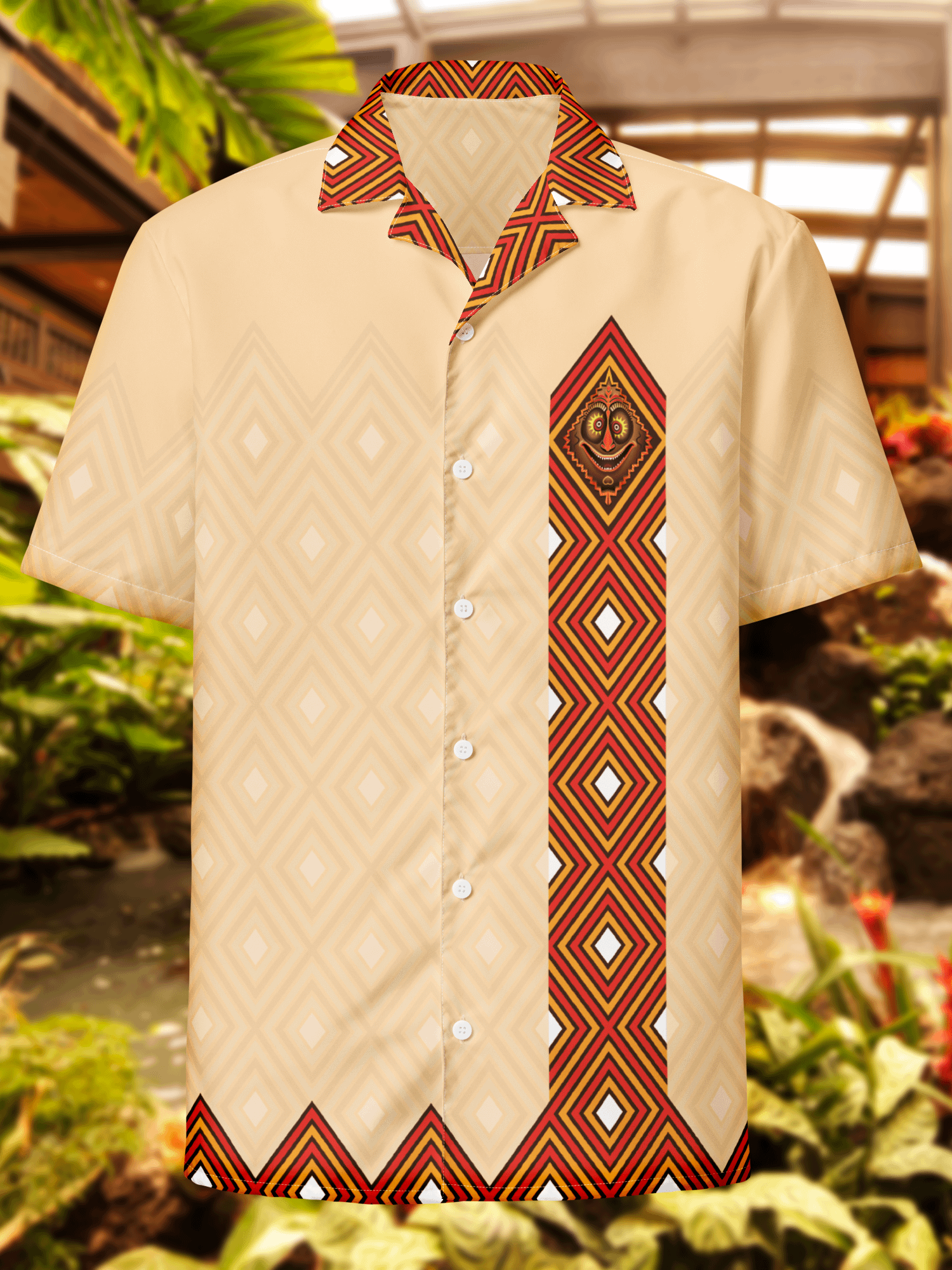 Tangaroa Tiki Hawaiian Shirt product image (1)