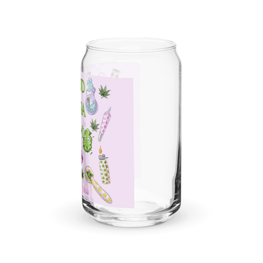 Proud Canna Mom Can-Shaped Glass product image (39)