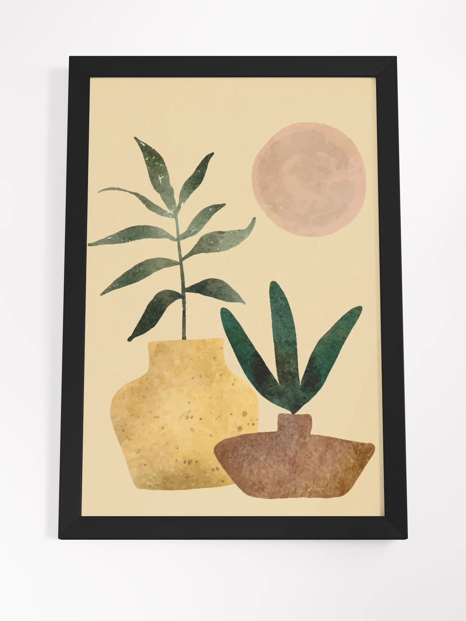 Ethereal Botanical Harmony Framed Poster product image (23)