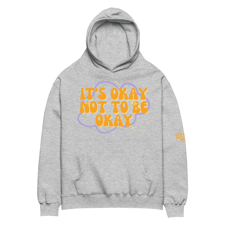 AS Colour Unisex Premium Oversized Hoodie - It's okay... product image (2)