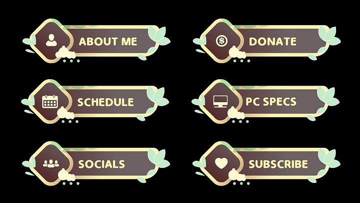 Rustic Nature Twitch Panels product image (1)