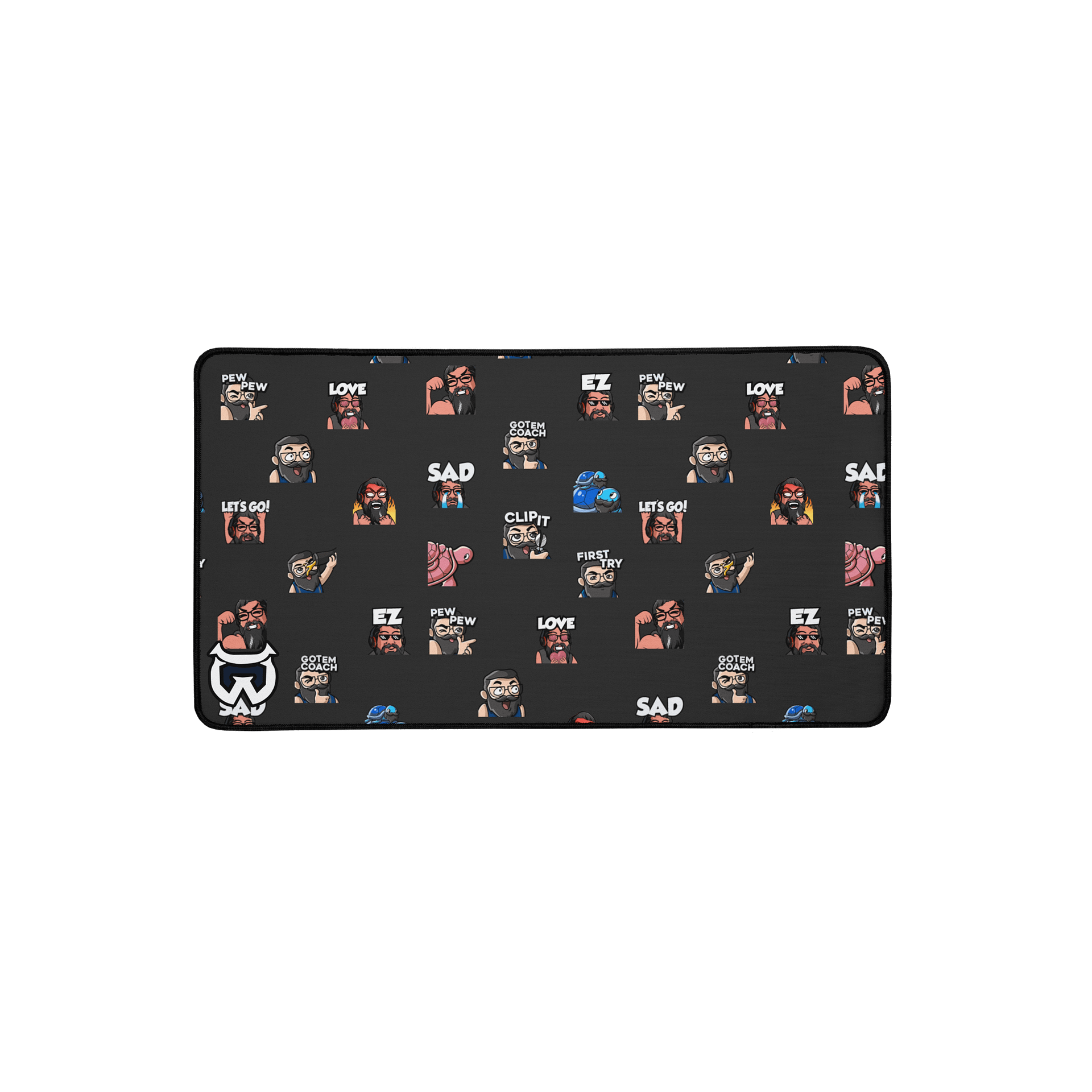 Emote Puddle Mat - Black (M) product image (1)