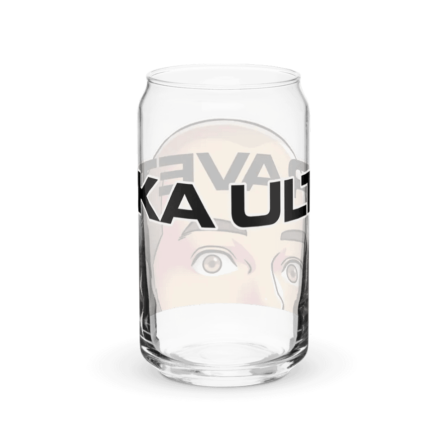 Ultra's watching your beverage Can-Shaped Glass product image (2)