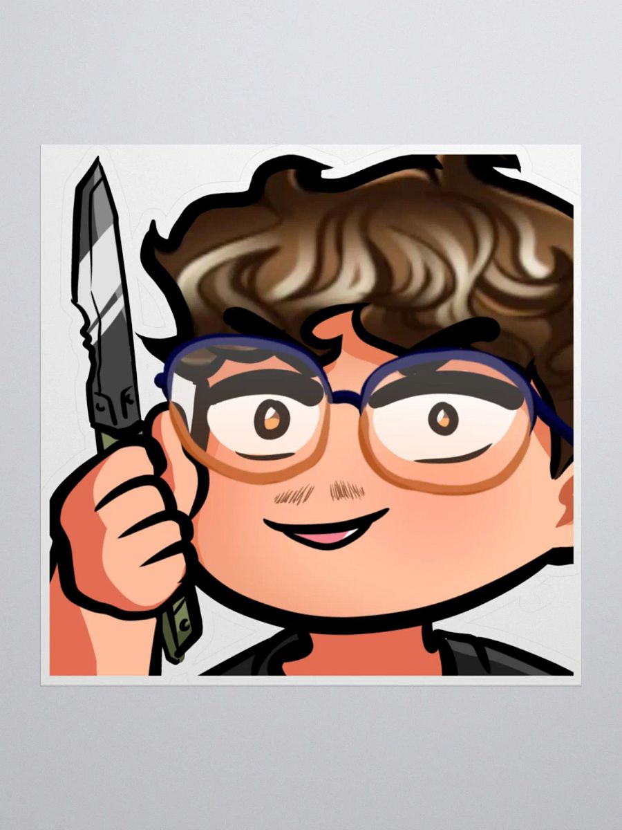 Knife ChaseXIV Sticker product image (1)