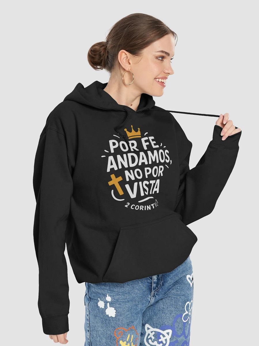 Sudadera Unisex Con Capucha | Por fe andamos no por vista product image (48)