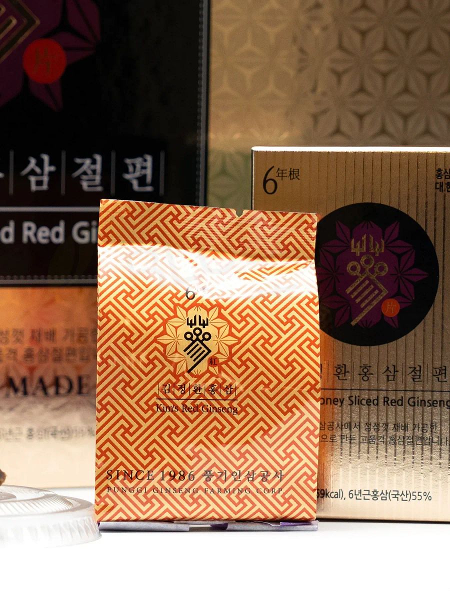 Kim’s Red Ginseng 金正煥蜂蜜紅蔘片（2盒） product image (3)