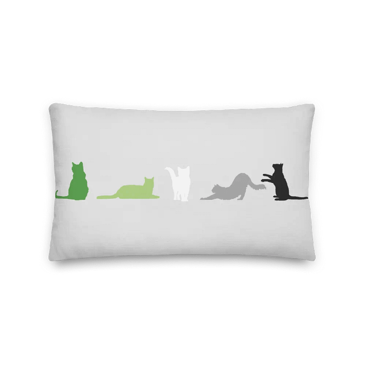 Aromantic Pride Kitty Pillow product image (5)