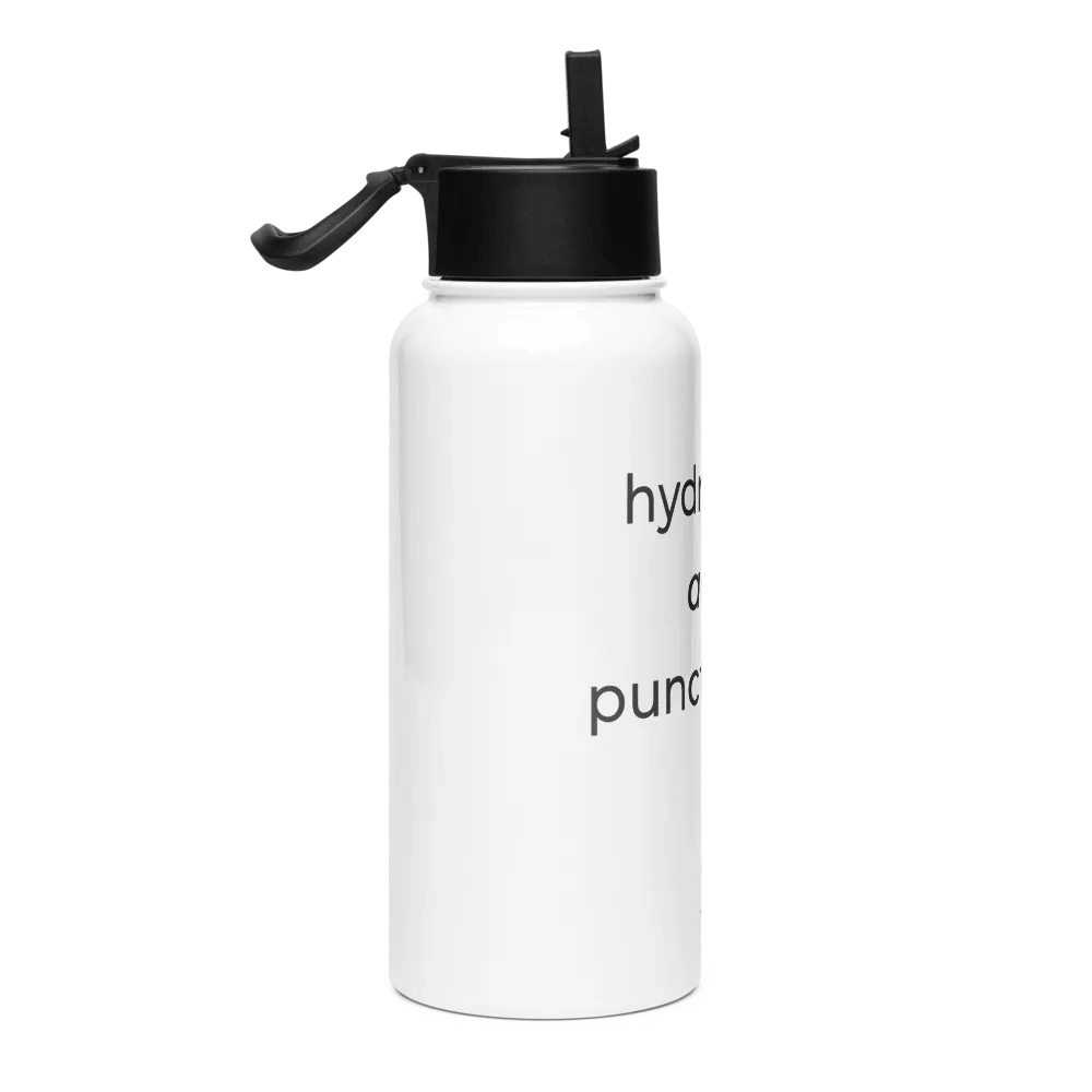 Hydrating and punctuating waterbottle product image (3)