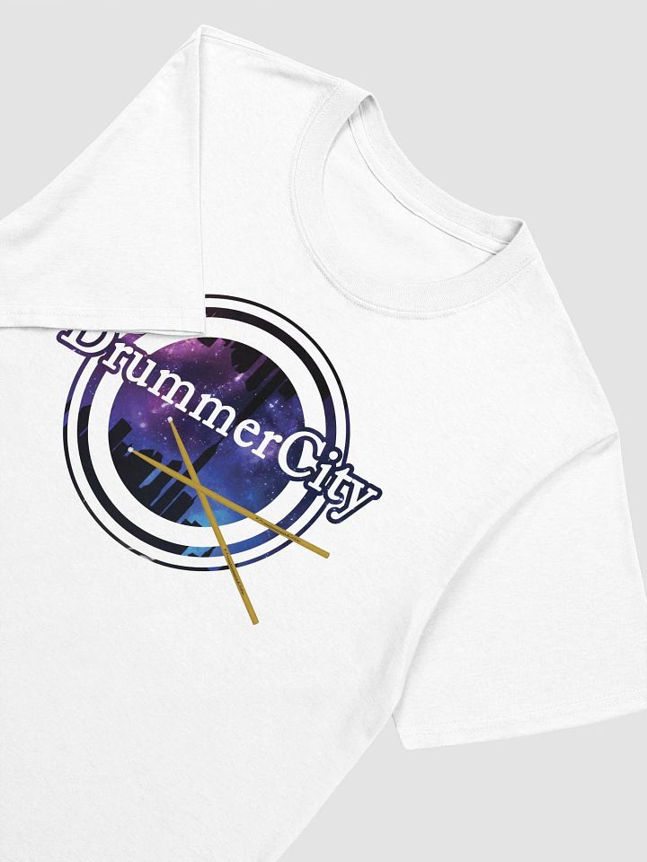 Drummercity tee, DAY OR NIGHT DRUMMING. product image (1)