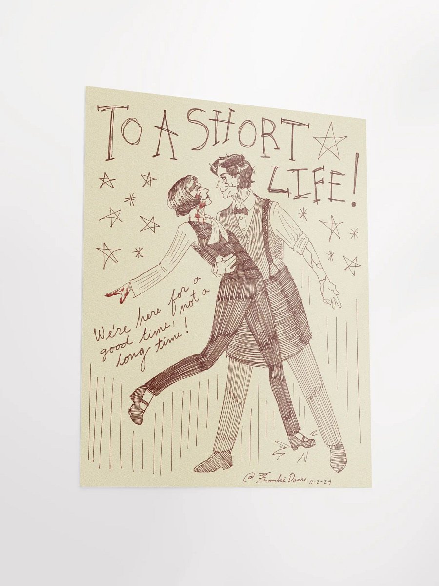"To a Short Life!" | Eli and Myrtle | KSF 2024 product image (3)