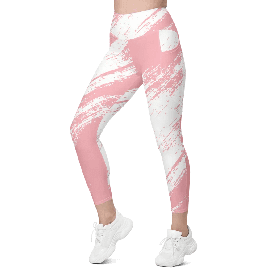 Pink Whispers Leggings w Pockets product image (5)