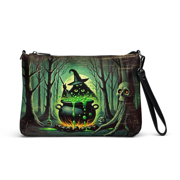 Cauldron Monster Crossbody Bag - Halloween Purse product image (1)