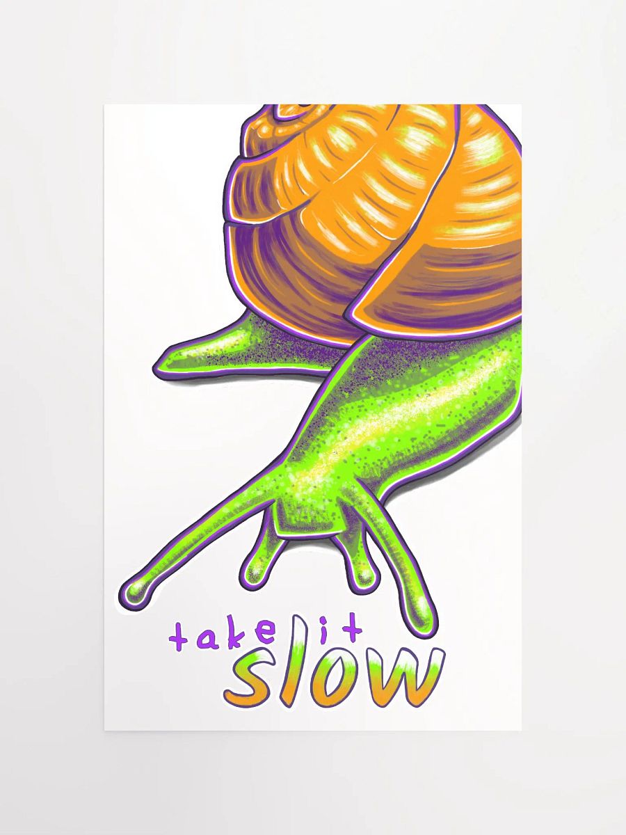TAKE IT SLOW POSTER product image (4)