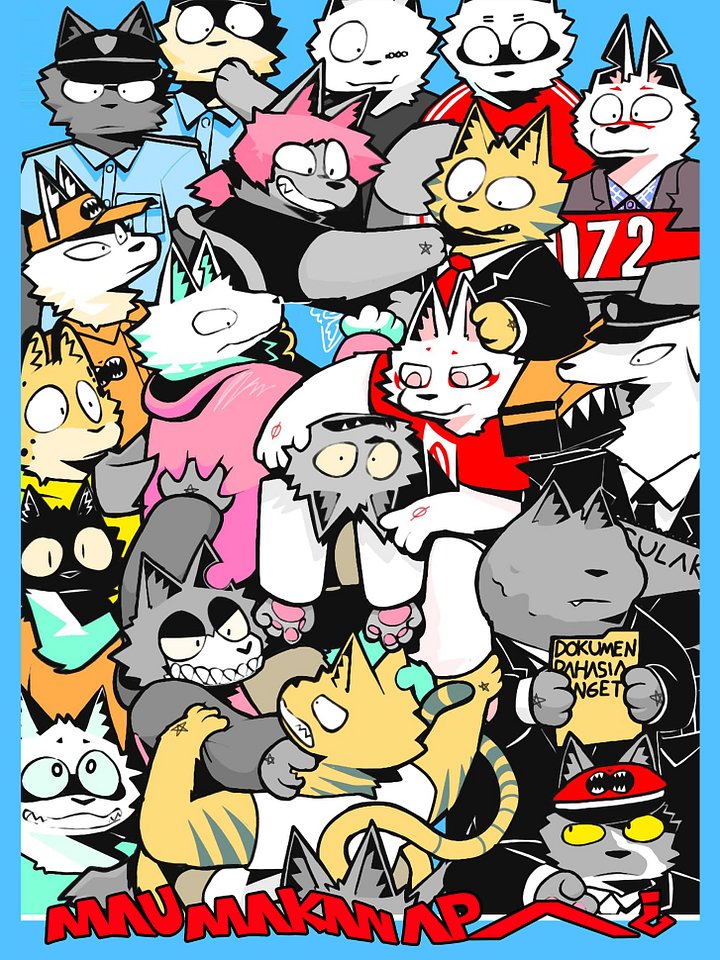 MMA | CHARACTERS Poster (Paper) product image (1)