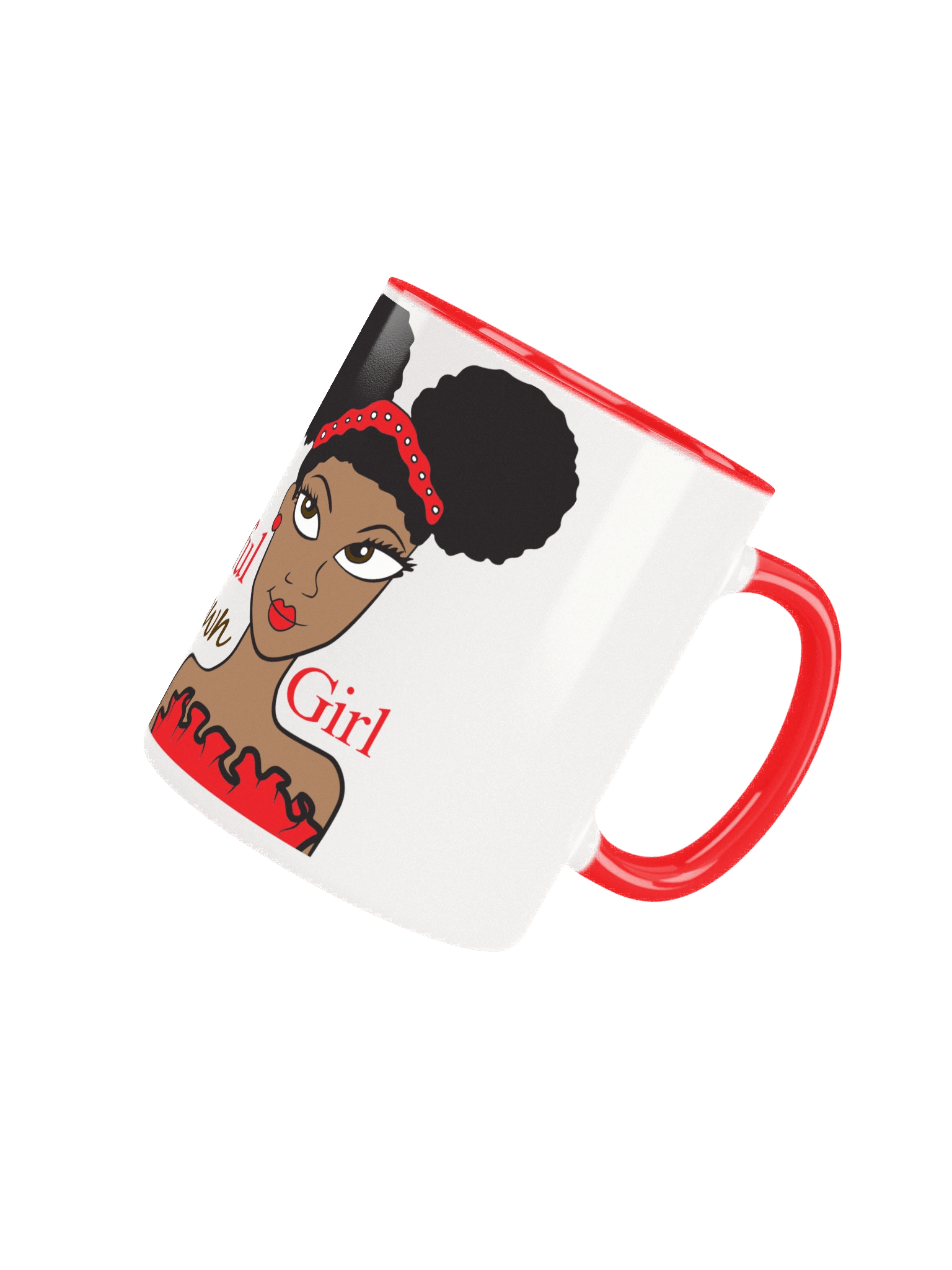Cocoa Beautiful Brown Girl Mug product image (5)