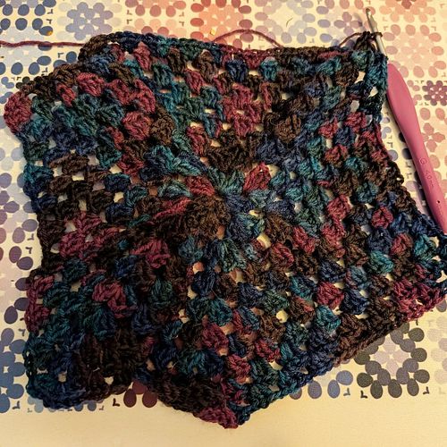 Happy WIP Wednesday! I have been slowly working on my very first crochet wearable - a hexi cardi! @sleepinglunadesigns inspir...