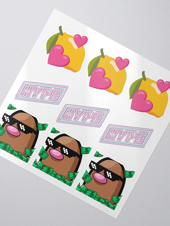 WolfLemon Variety Sticker Pack product image (2)