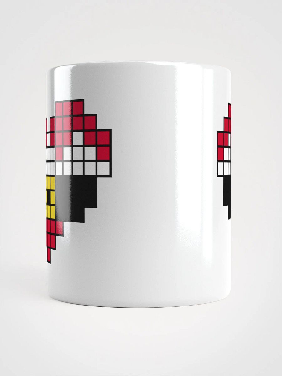 Santa Heart White Glossy Mug product image (6)