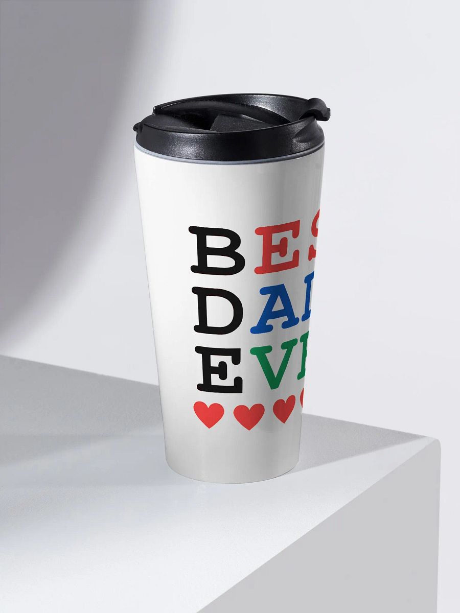 Best Daddy Ever Stainless Steel Travel Mug product image (2)