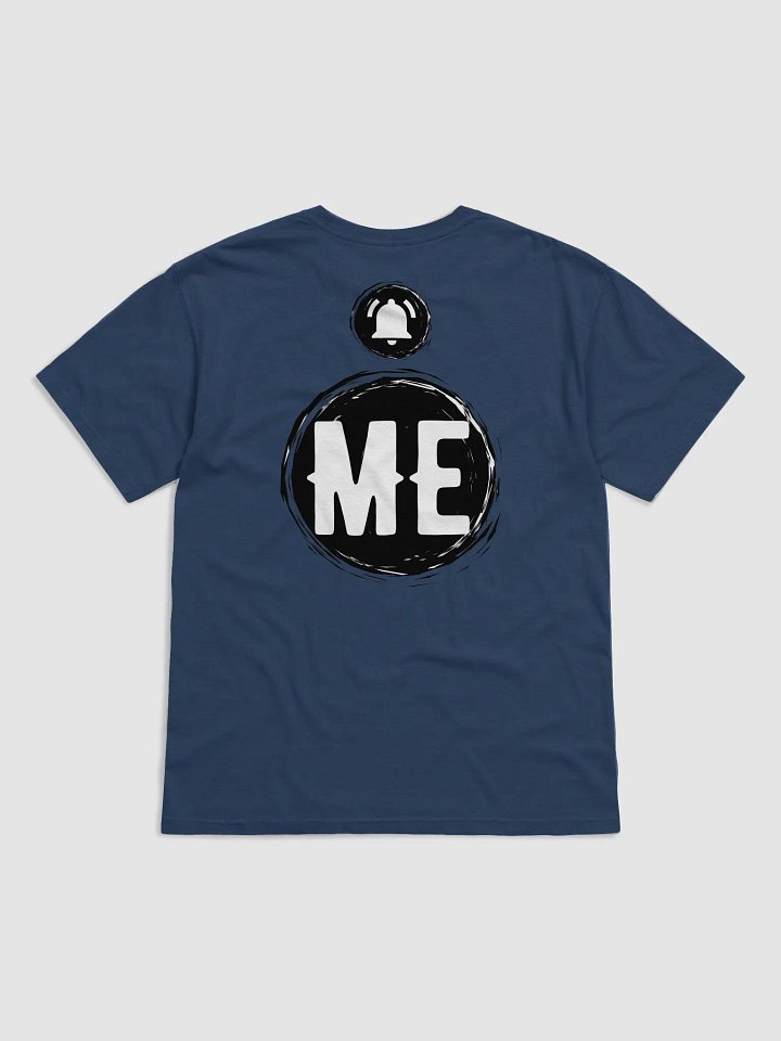 Subscribe Me T-Shirt Back Logo Blue product image (2)