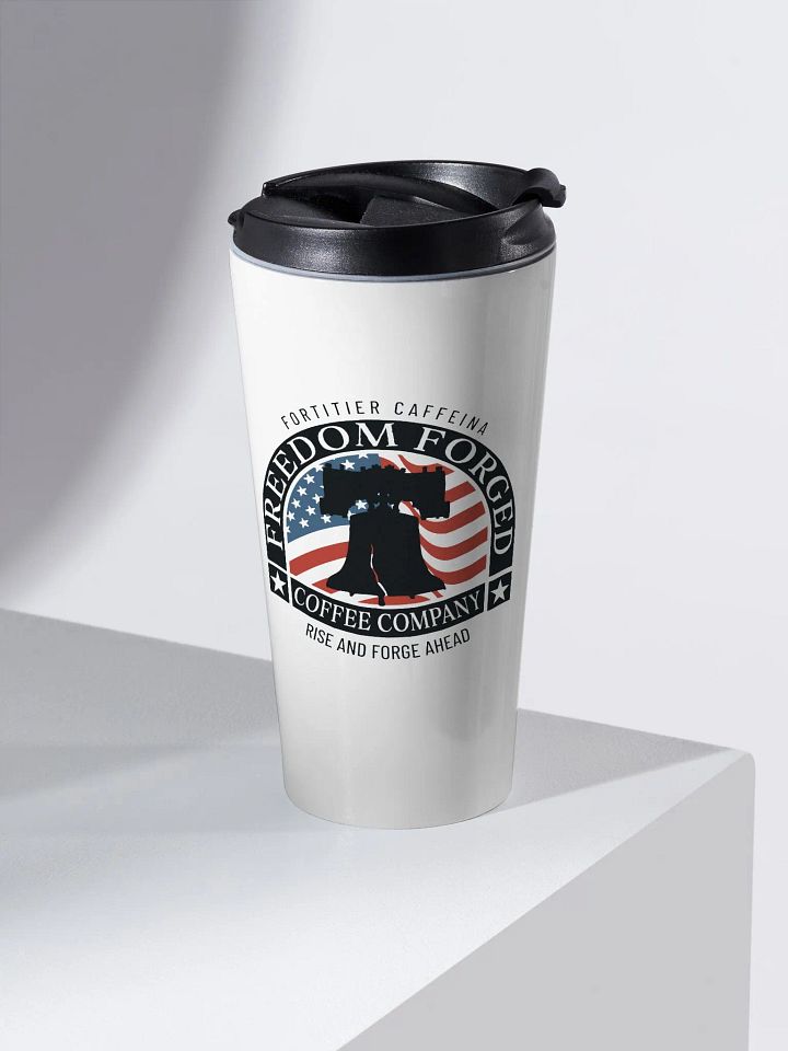 Freedom Forged 15oz Stainless Steel Travel Mug product image (2)