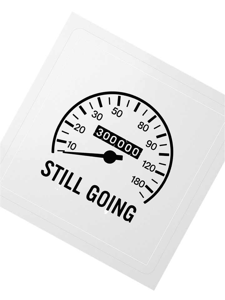 300,000k Mile Still Going Sticker product image (4)