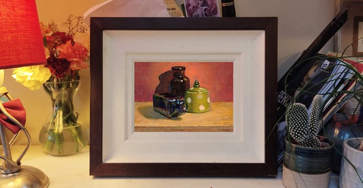 241122 Glazing Study. Original Study Artwork. product image (2)