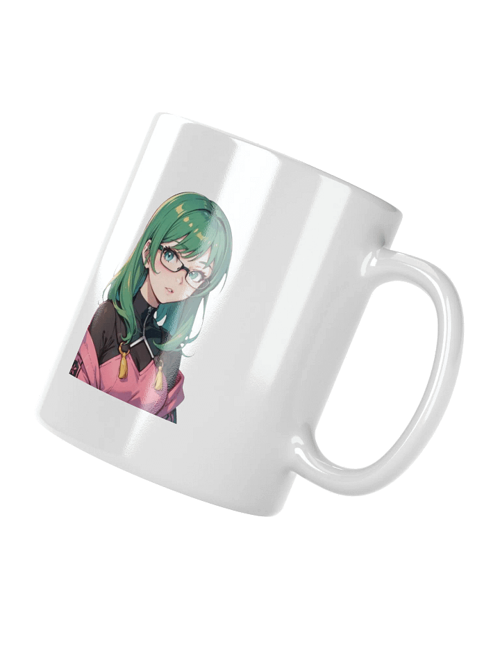 (GREEN WAIFU) K White Mug product image (2)