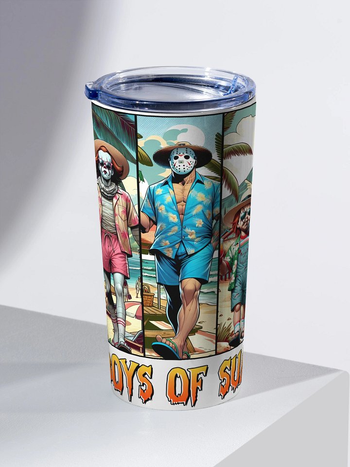 Tropical Summer Horror Crew Tumbler product image (2)