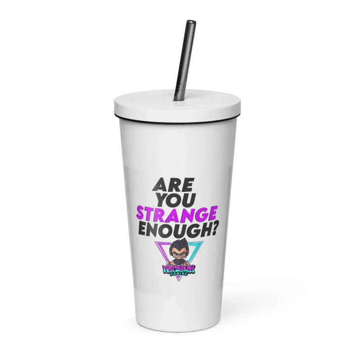 Are You Strange Enough Insulated Tumbler product image (1)
