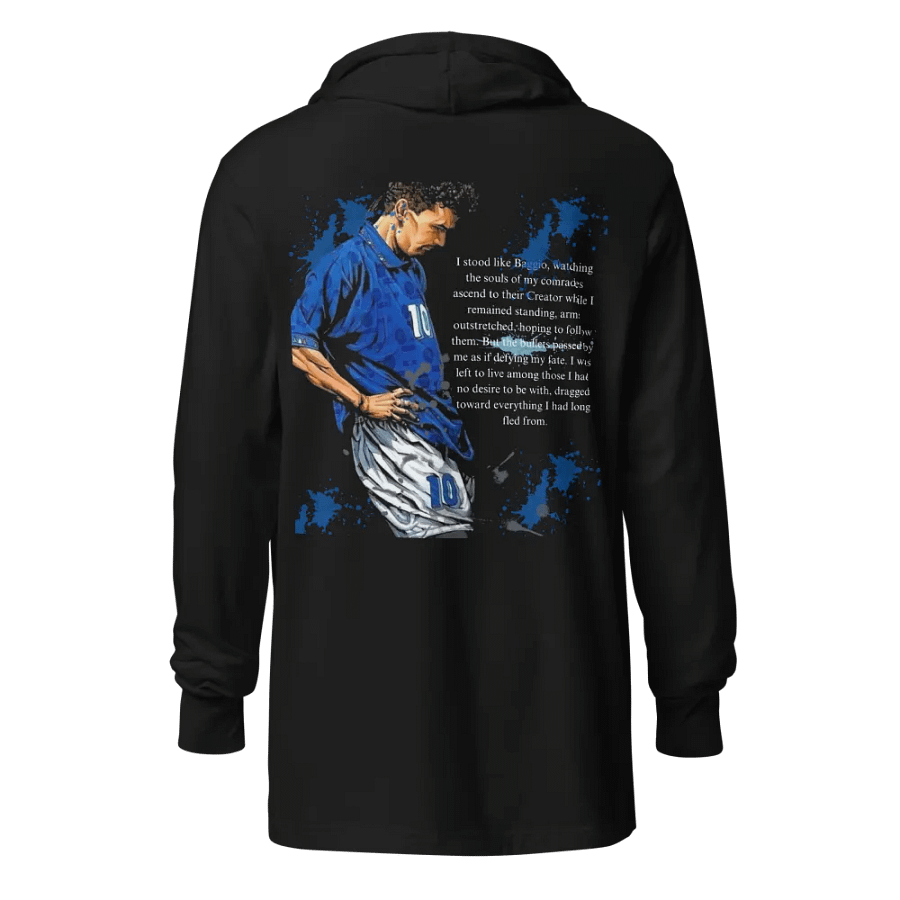 Hoodie : "Baggio's Moment – A Stand Against Fate" product image (1)