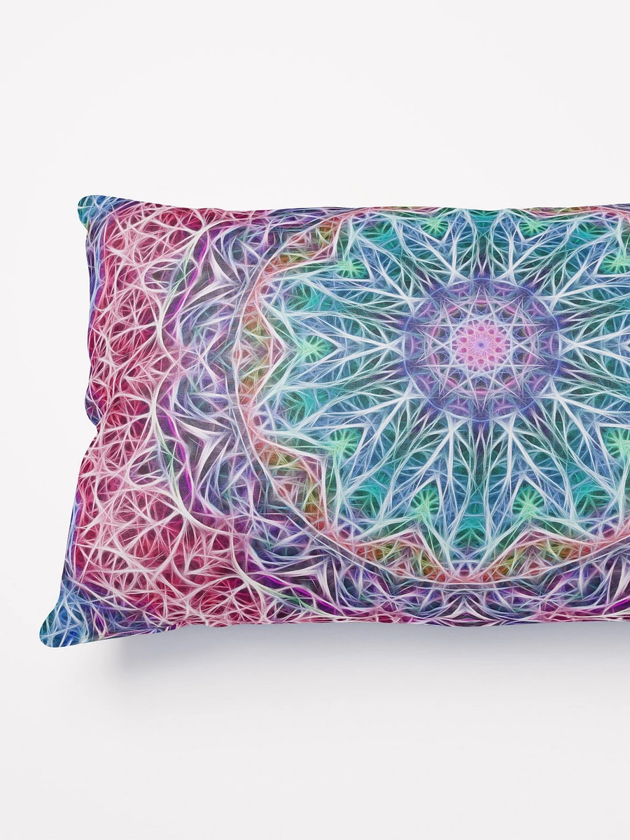 Blue and Pink Kaleidoscope Throw Pillow product image (9)