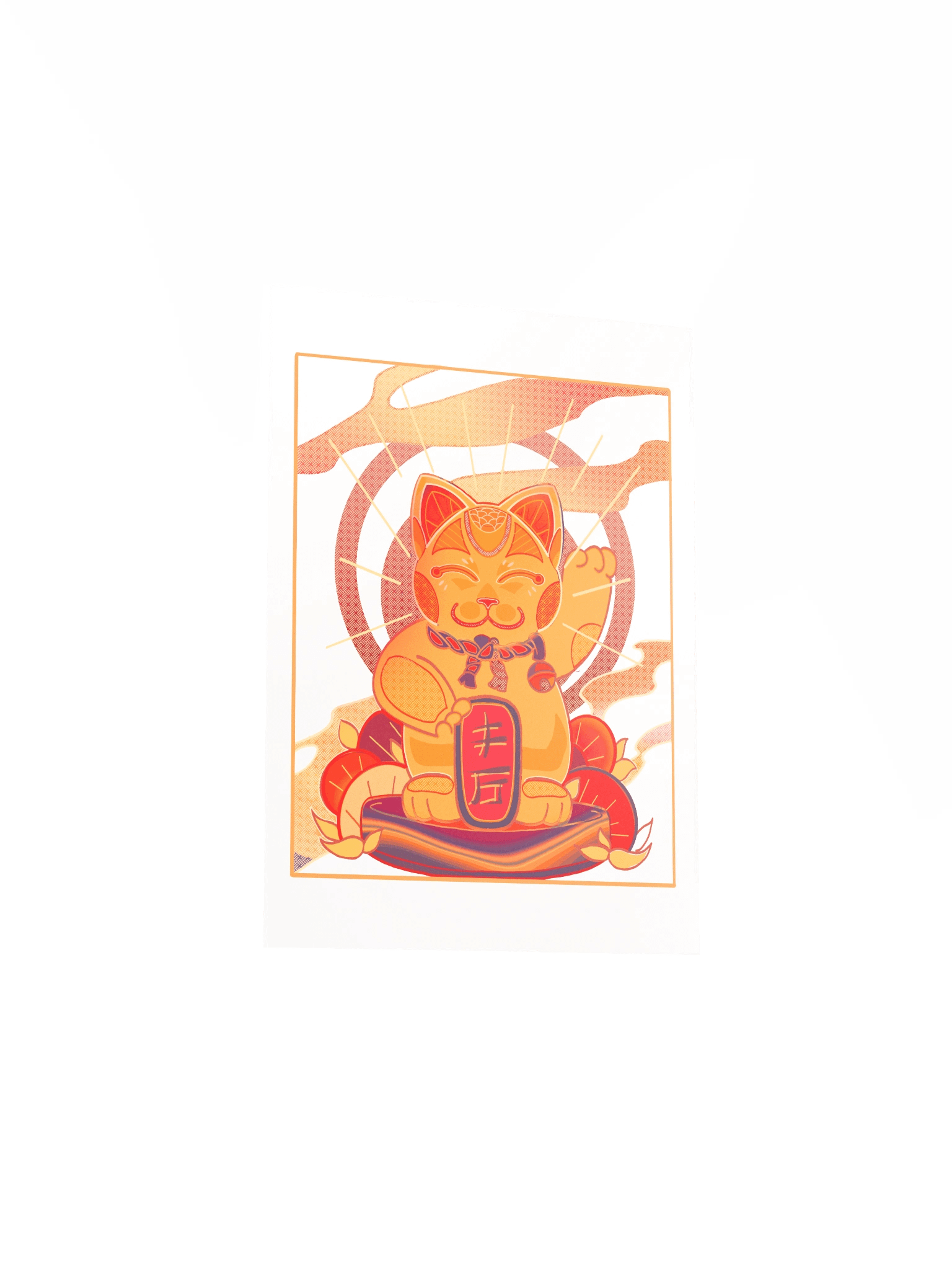 Maneki Cat Illustration product image (5)
