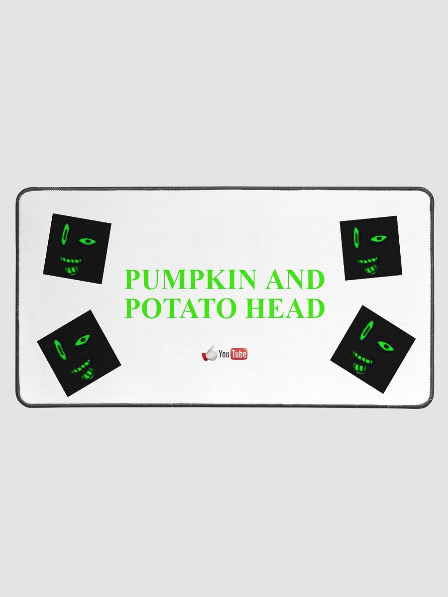Pumpkin & Potato Head Desk Mat product image (1)