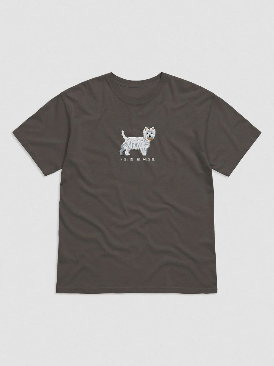 Best in the Westie T-Shirt(Embroidered) of a West Highland White Terrier product image (4)