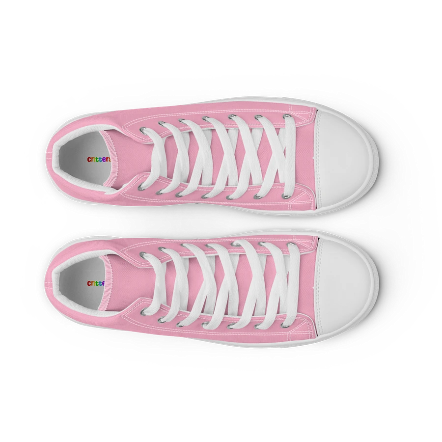 Pastel Pink and White Flower Sneakers product image (40)