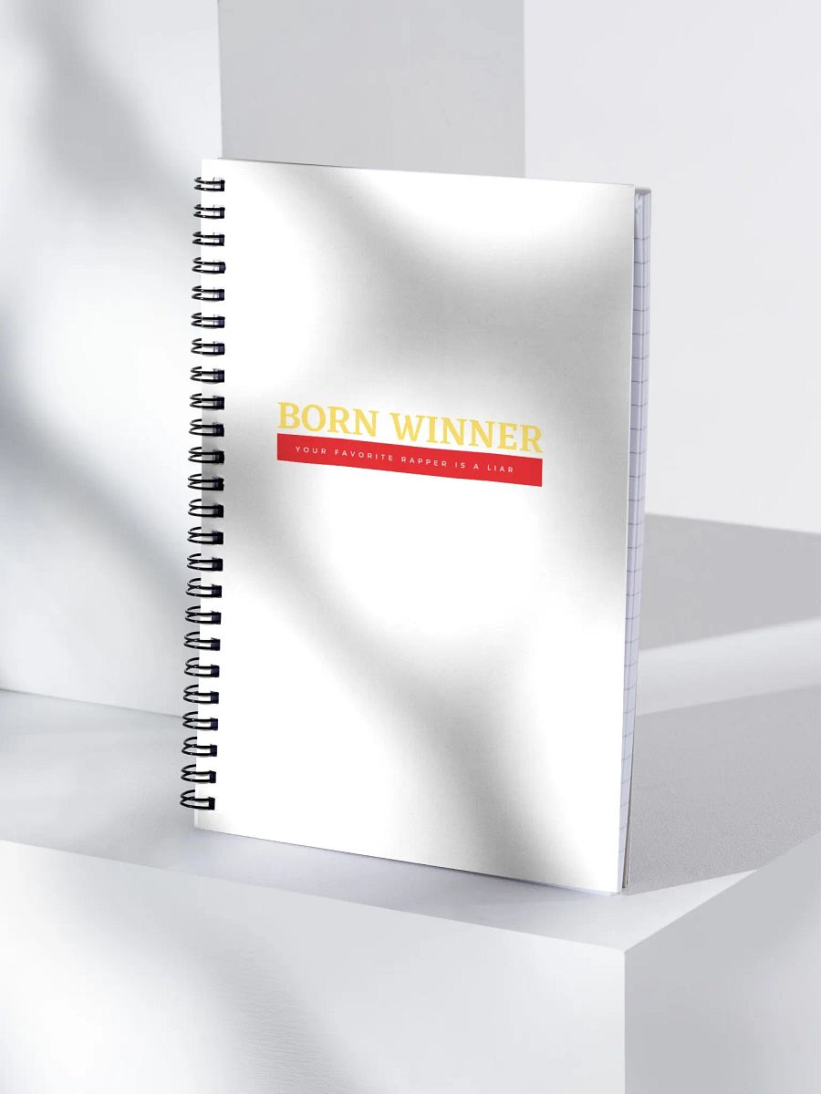 BORN WINNER NOTE PAD product image (3)