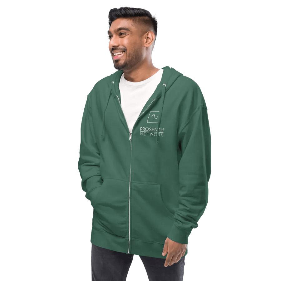 Pro Synth Network Zip-Up Hoodie product image (42)