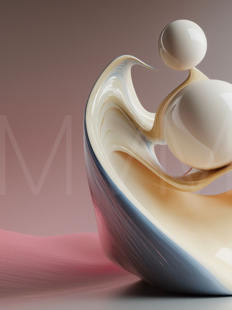 Abstract 3D Art Sculpture Series #1 product image (5)