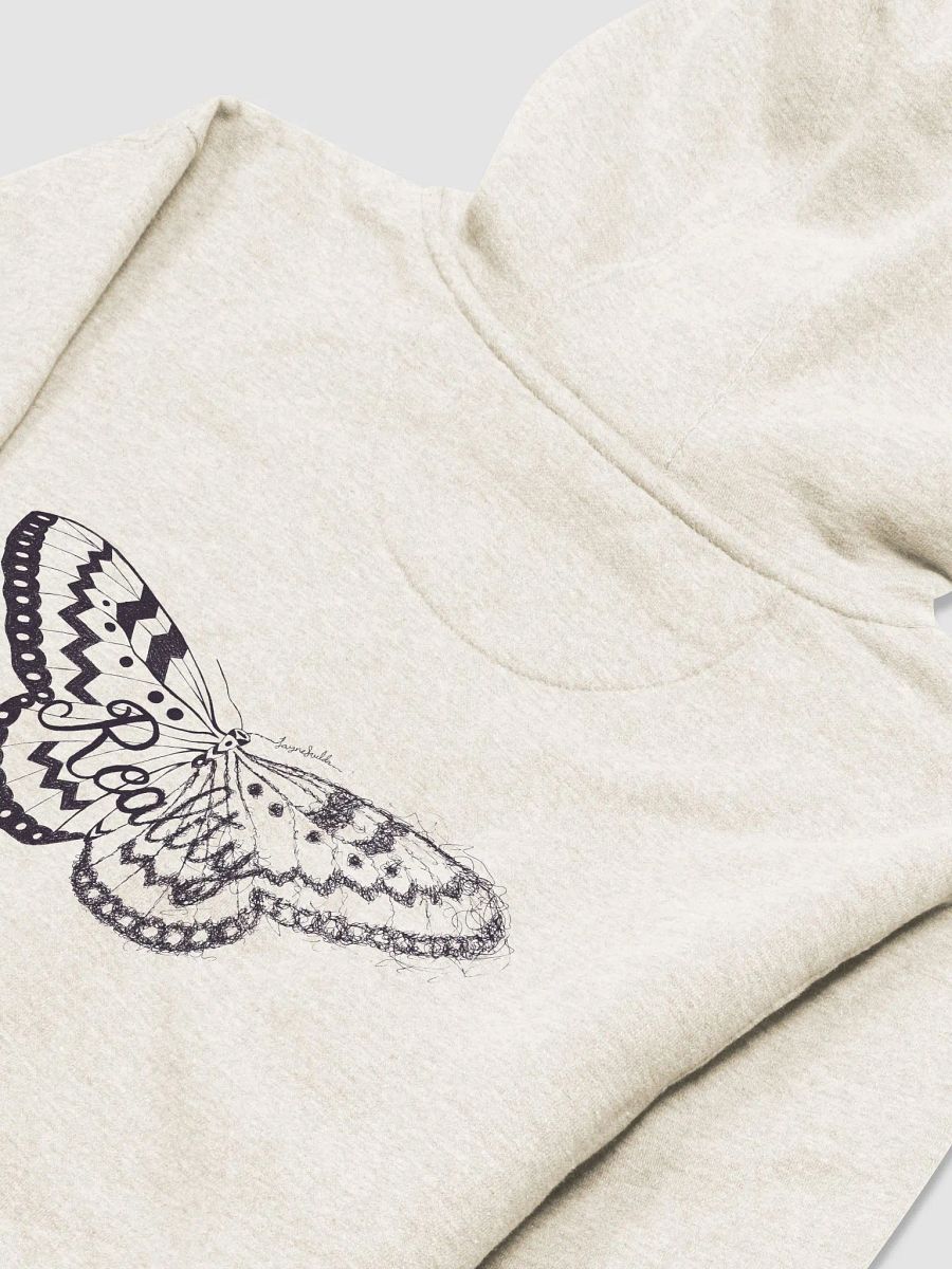 Reality Moth (Dark) Unisex Hoodie product image (3)