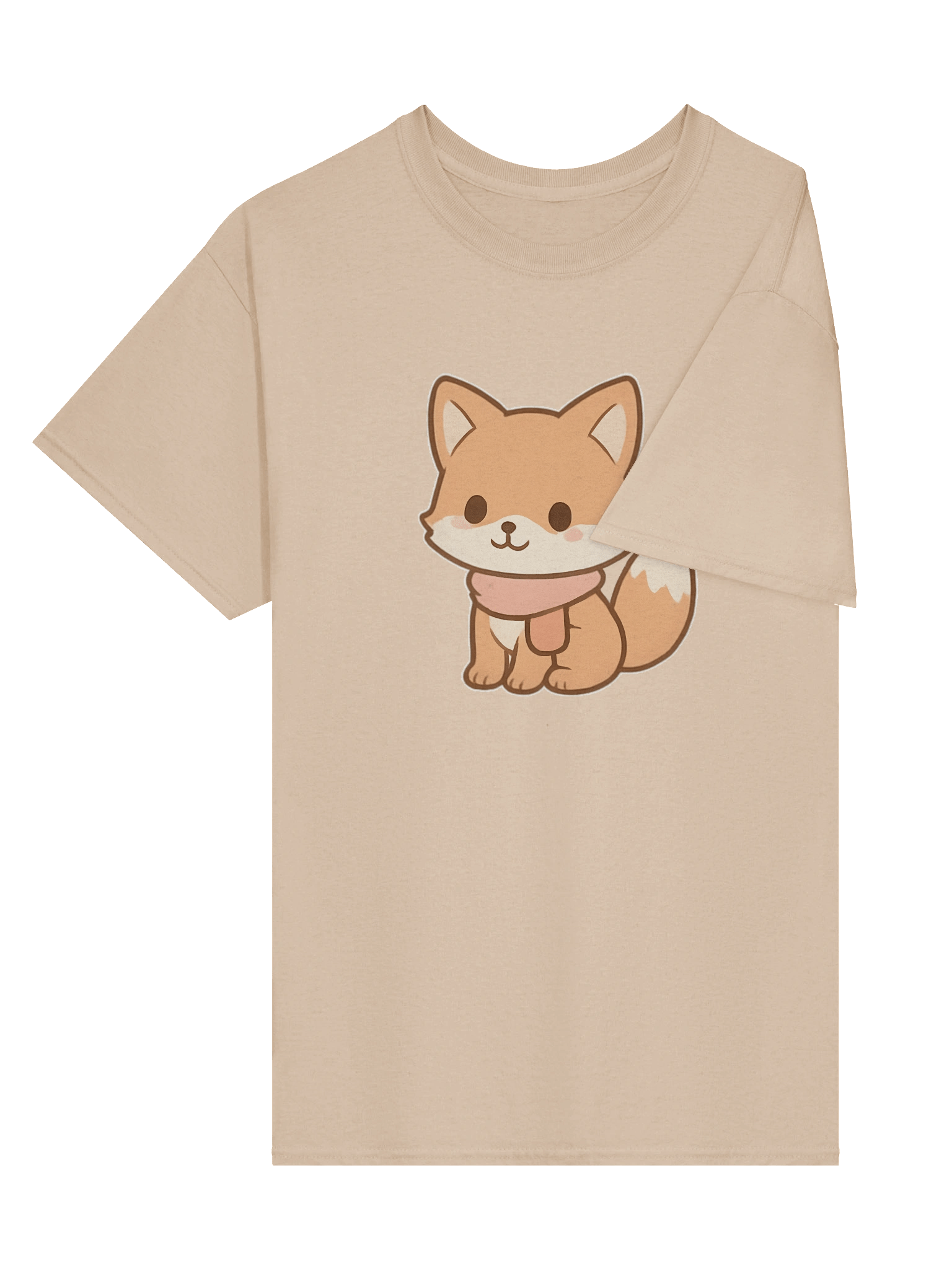 Felix T-Shirt (Printed) 🦊🧣 product image (3)