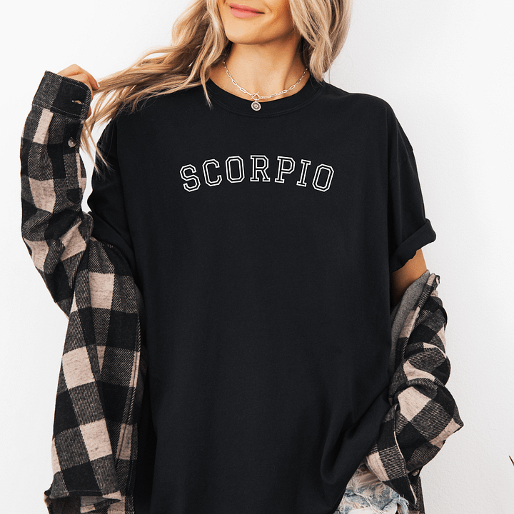 Scorpio Zodiac Comfort Colors Shirt product image (1)